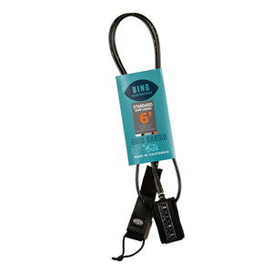 Bing Leash Black 6'0" - Bing Surfboards