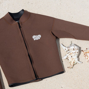 SUNWARD BOUND WETSUIT JACKET - COFFEE - Bing Surfboards