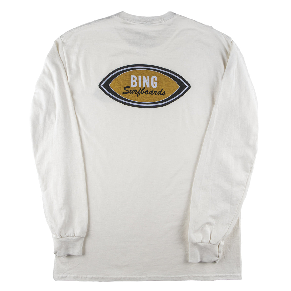 1965 Standard L/S T-Shirt - White - Bing Surfboards