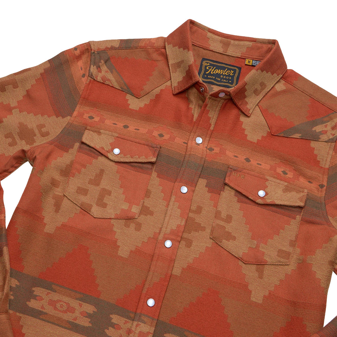 HOWLER SHERIDAN FLANNEL - TERRACOTTA - Bing Surfboards