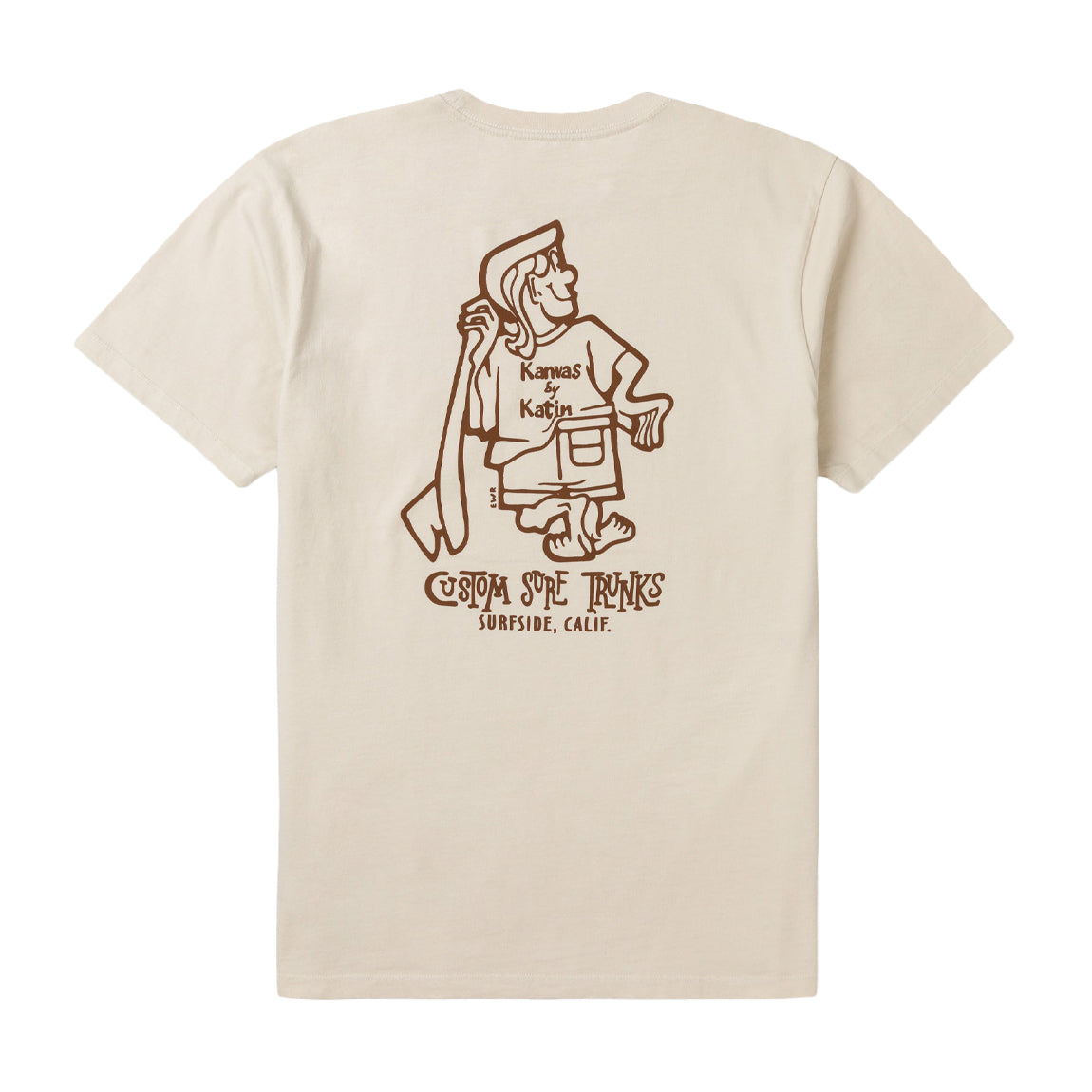 KATIN K MAN TEE - WHITE - Bing Surfboards